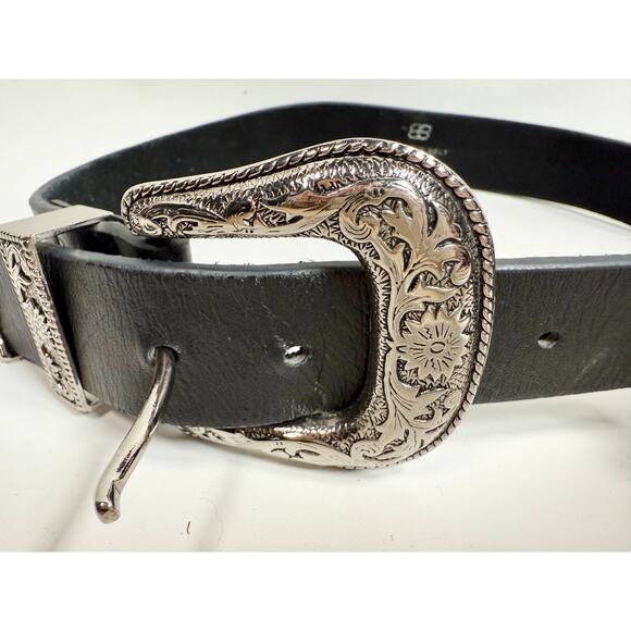 B-Low the Belt BRI BRI LEATHER BELT $188 size S - Picture 10 of 11
